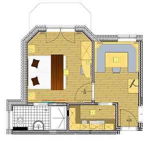 Appartement met een Slaapkamer